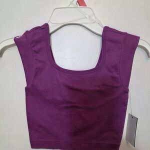 My Sister's Closet Sport Purple Girls Top (S) New